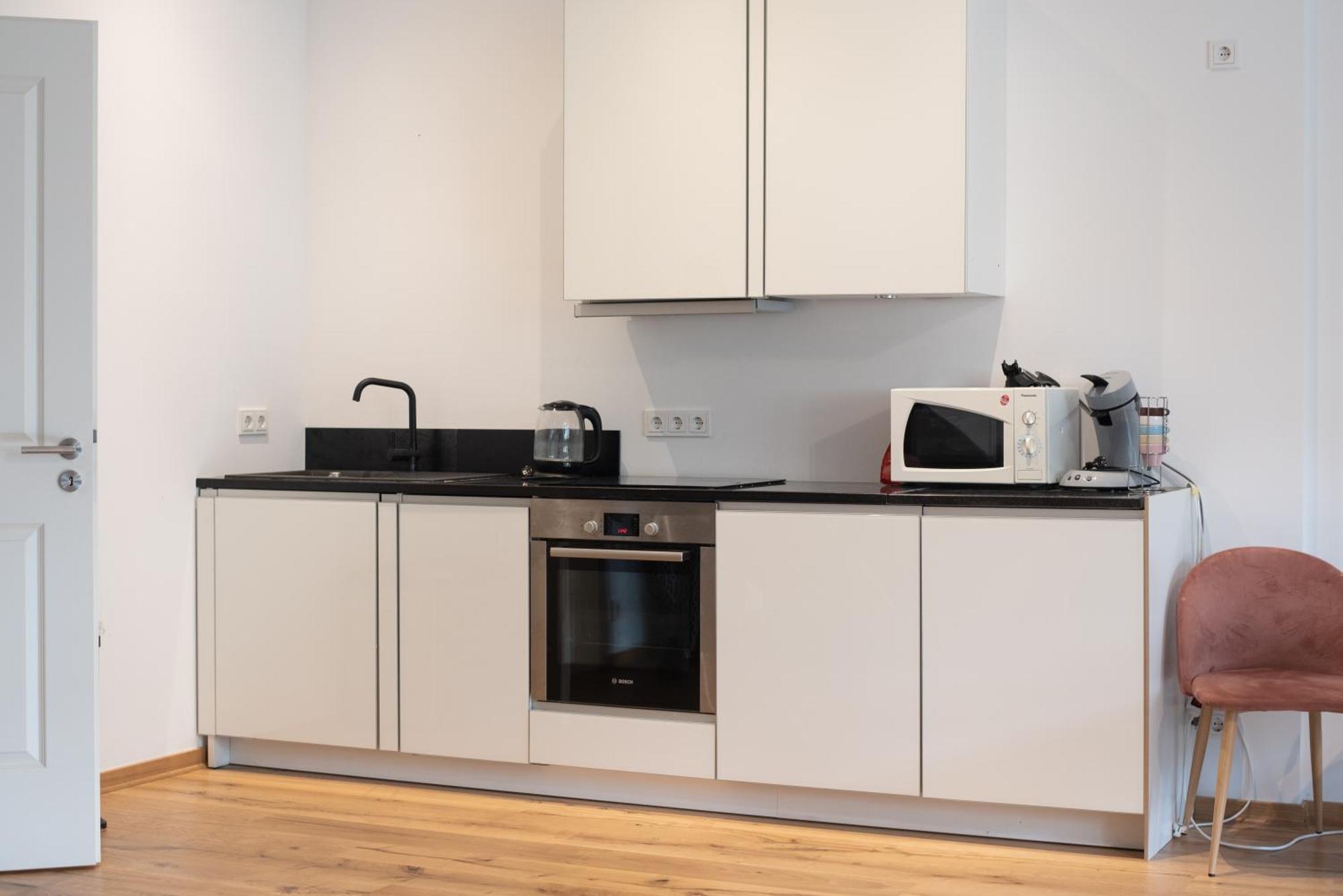 Apartment Mit Parkblick & Massagestuhl Leipzig Eksteriør billede